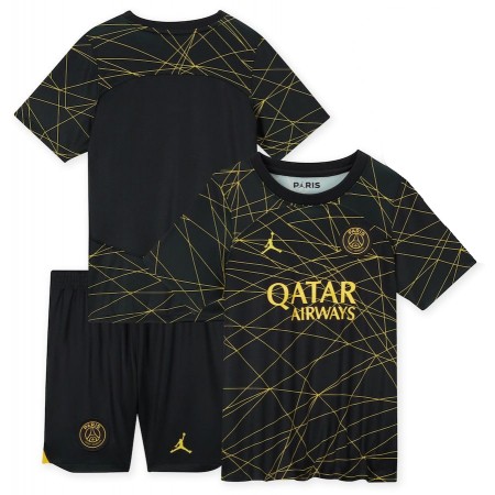 Paris Saint-Germain Matchtröjor Jordan Barn Fjärde Fotbollströja 2022-23 Paris Saint-Germain Matchtröjor Jordan Barn Fjärde Fotbollströja 2022-23